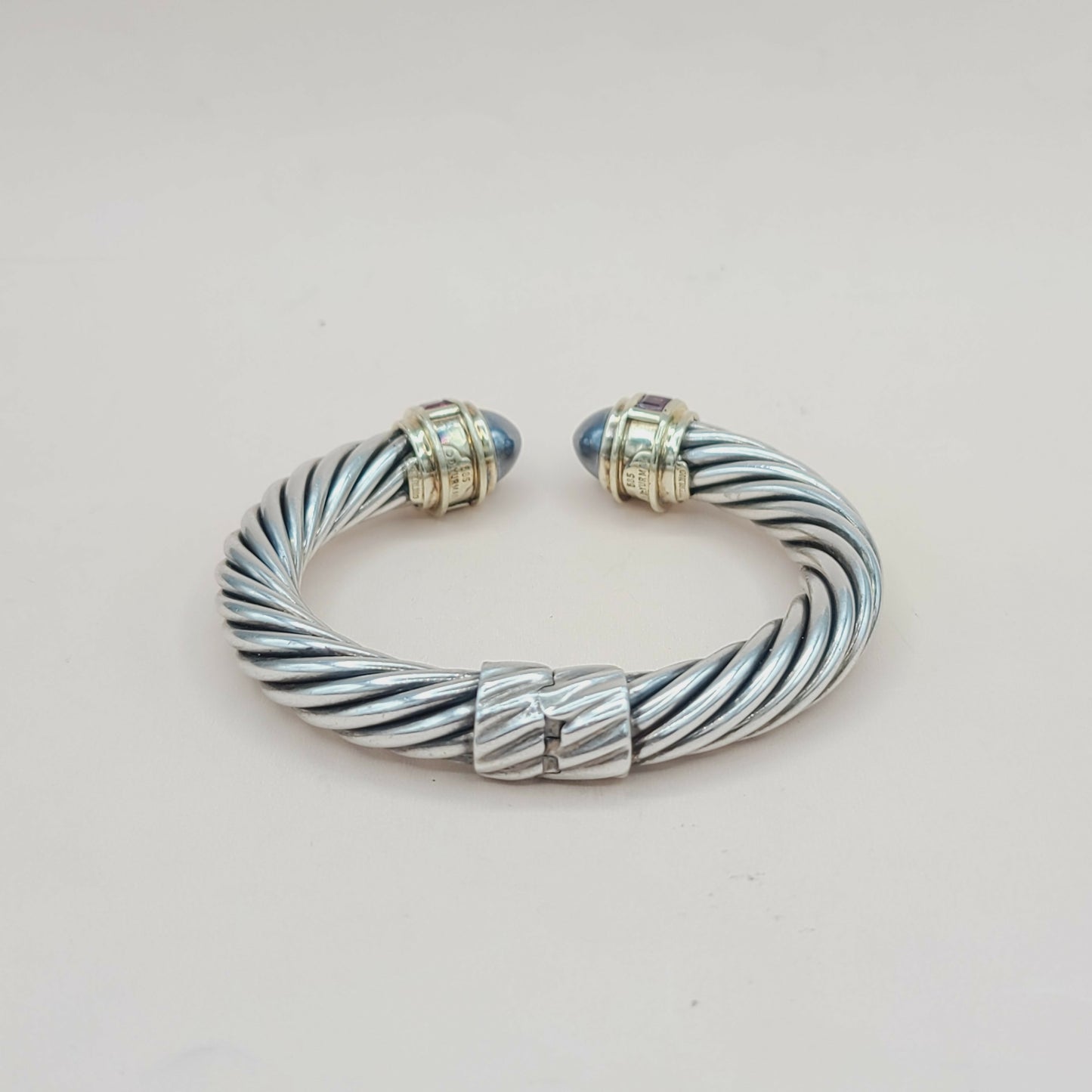    David Yurman Renaissance Bracelet 10mm with Hematite