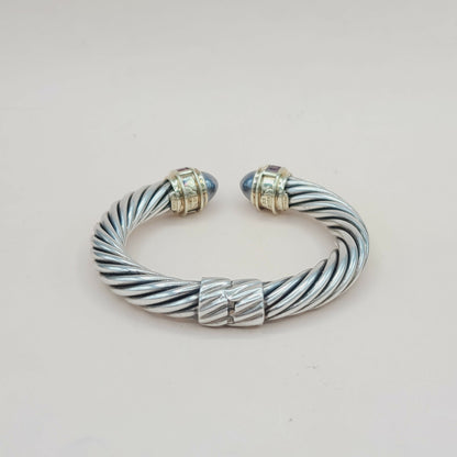    David Yurman Renaissance Bracelet 10mm with Hematite