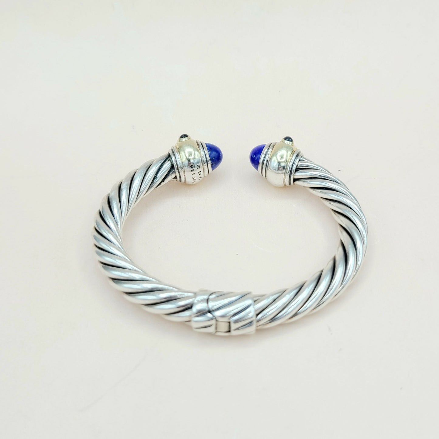    David Yurman Renaissance Bracelet Lapis, Iolite & Gold
