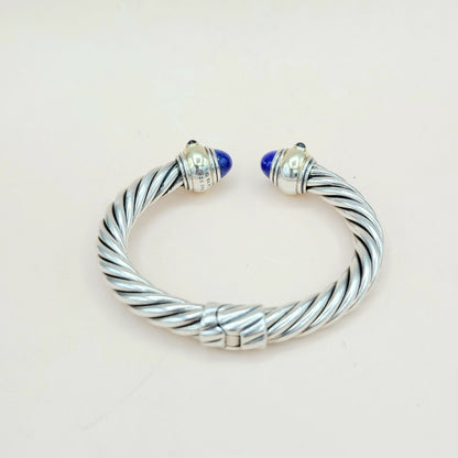    David Yurman Renaissance Bracelet Lapis, Iolite & Gold