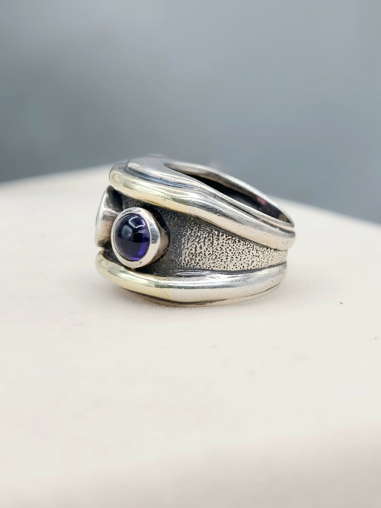    David Yurman Renaissance Ring Pink Tourmaline & Iolite