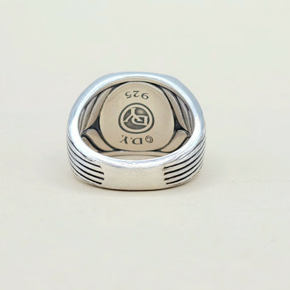    David Yurman Royal Cord Ring Onyx & Diamond