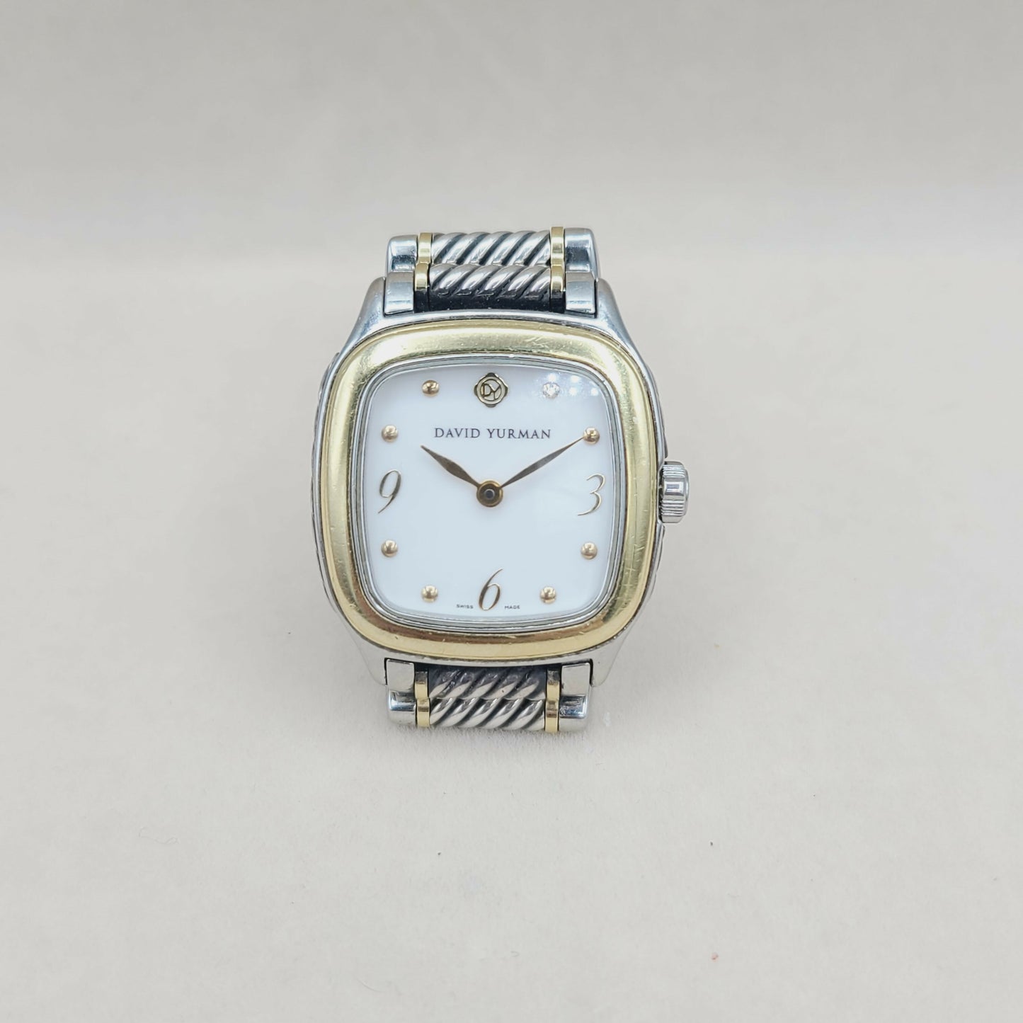    David Yurman Thoroughbred Watch 25mm with Gold