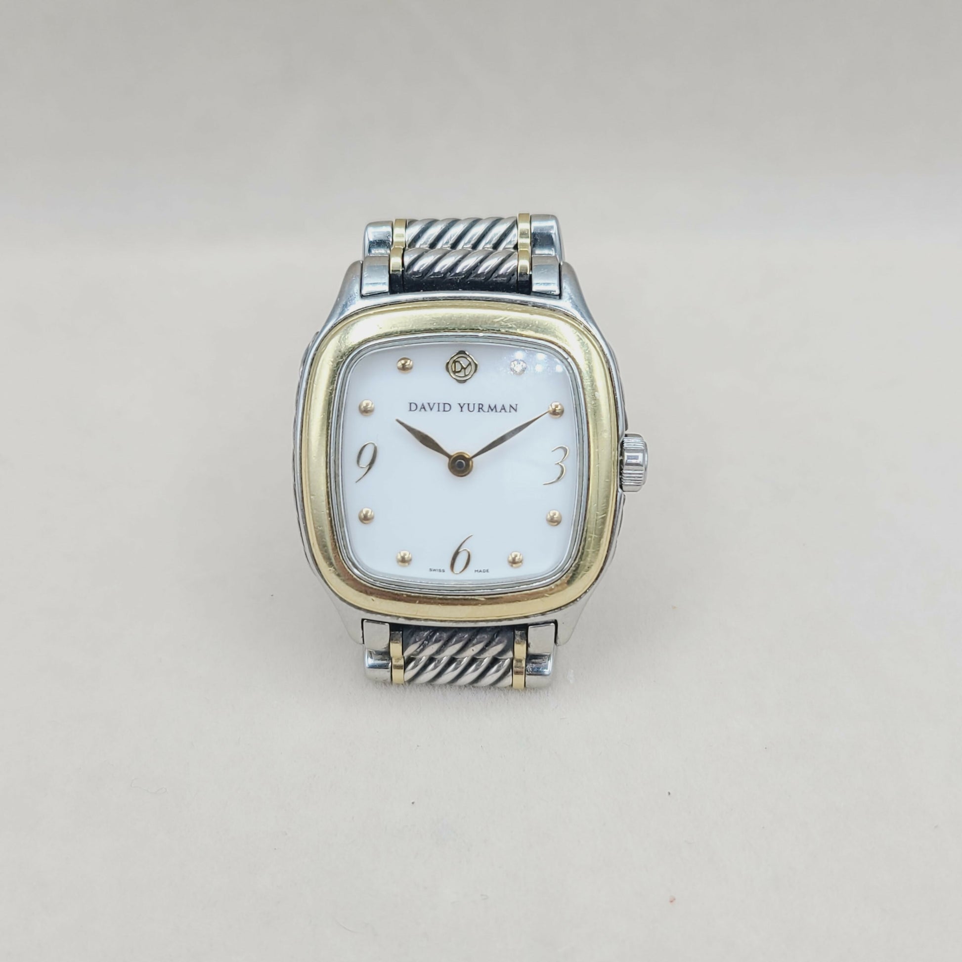   David Yurman Thoroughbred Watch 25mm with Gold