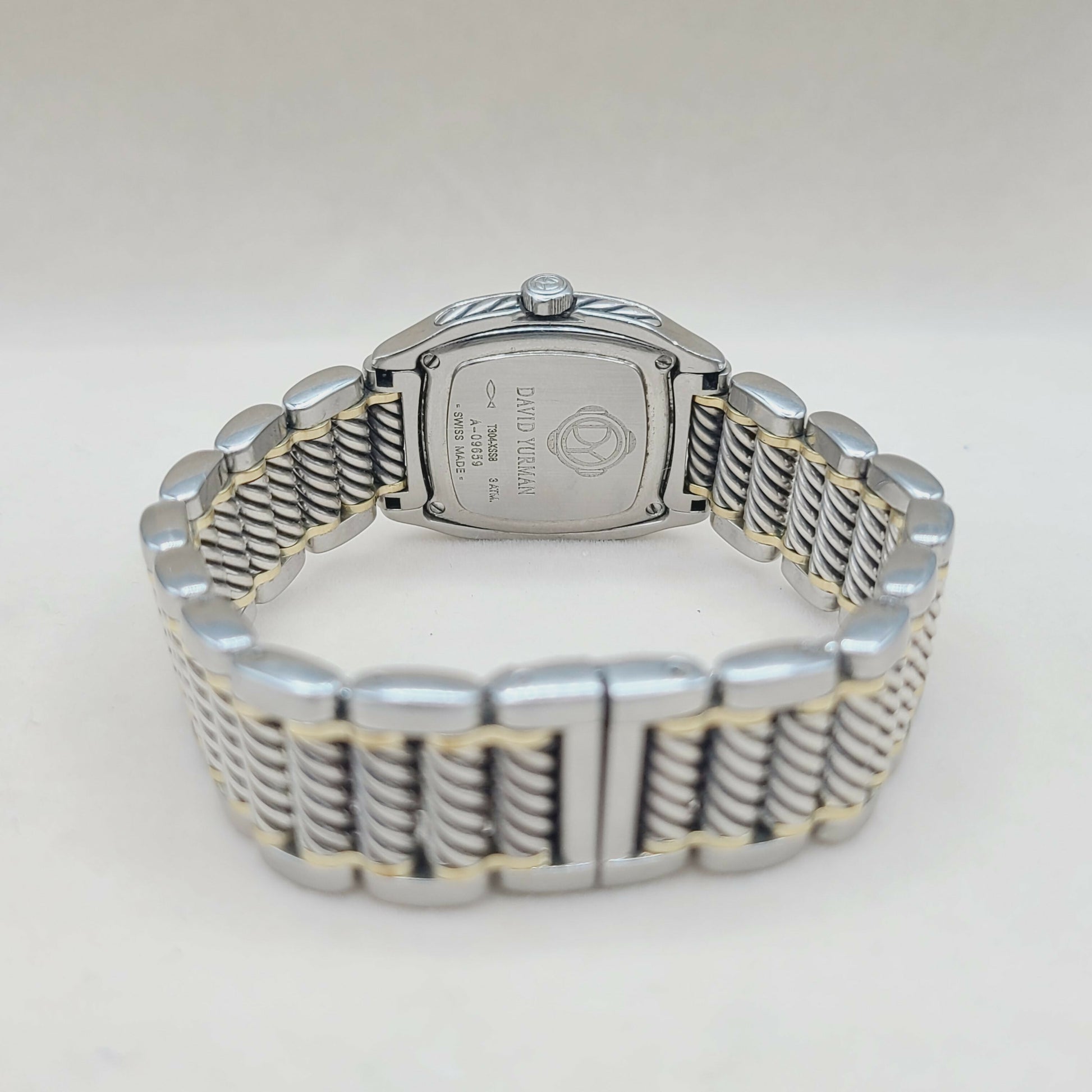    David Yurman Thoroughbred Watch 25mm with Gold