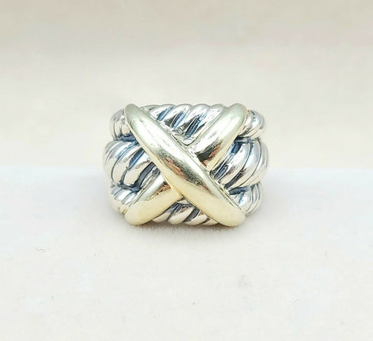    David-Yurman-Triple-Cable-Gold-X-Wide-Ring