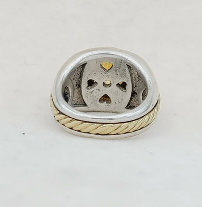    David Yurman Vintage Renaissance Citrine Ring