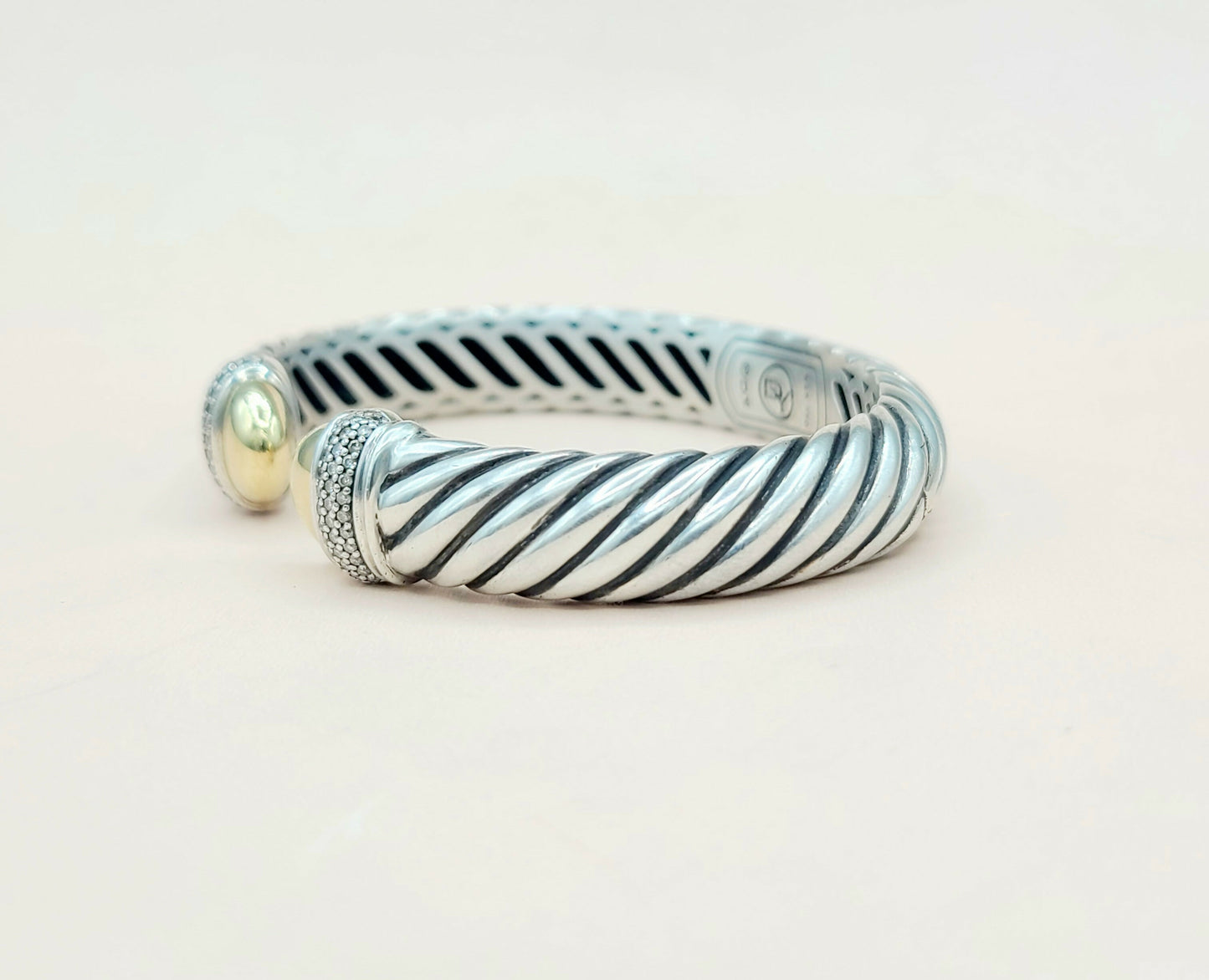    David Yurman Waverly Bracelet Diamonds & Gold