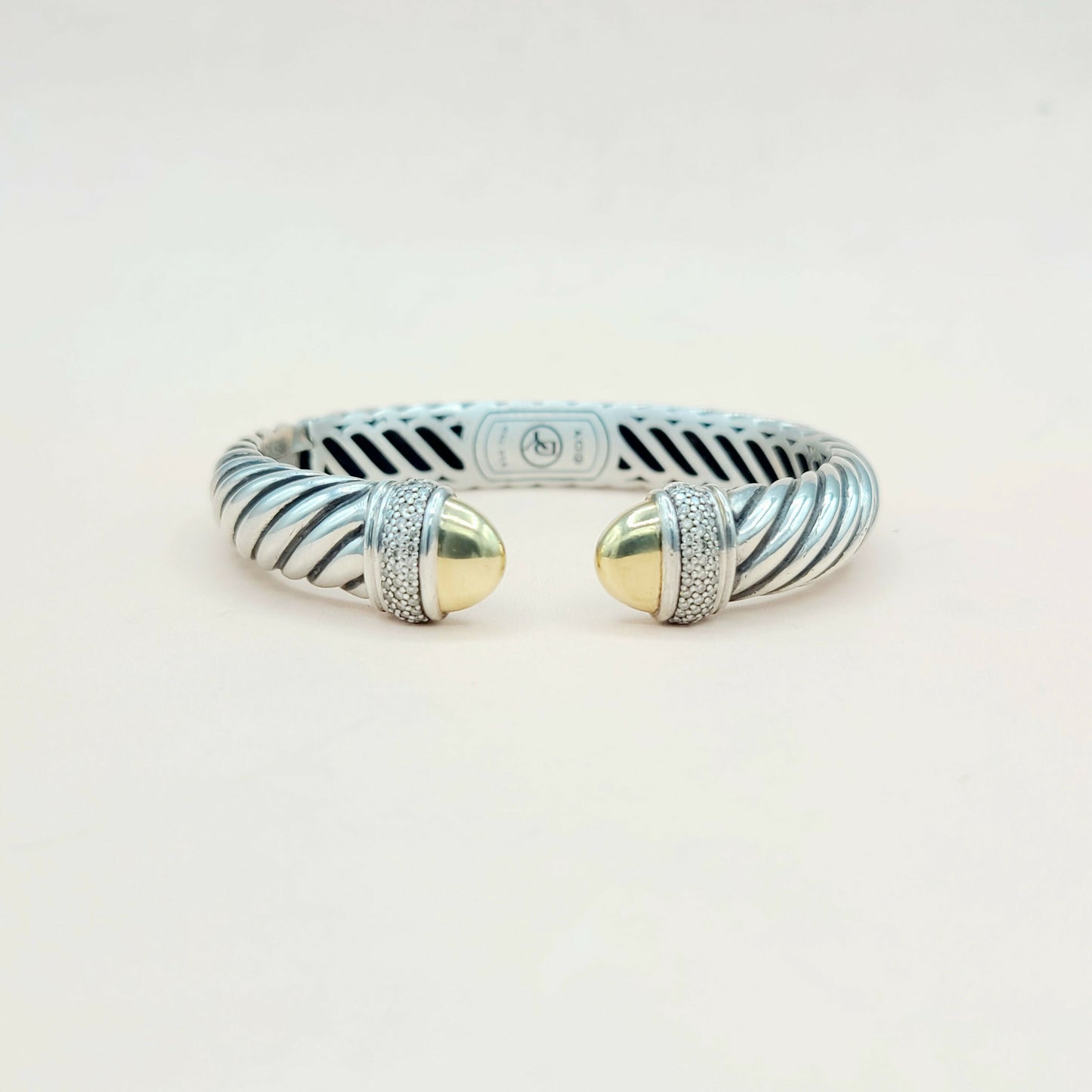    David Yurman Waverly Bracelet Diamonds & Gold