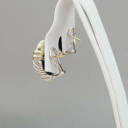    David-Yurman-Waverly-Earrings-With-Gold
