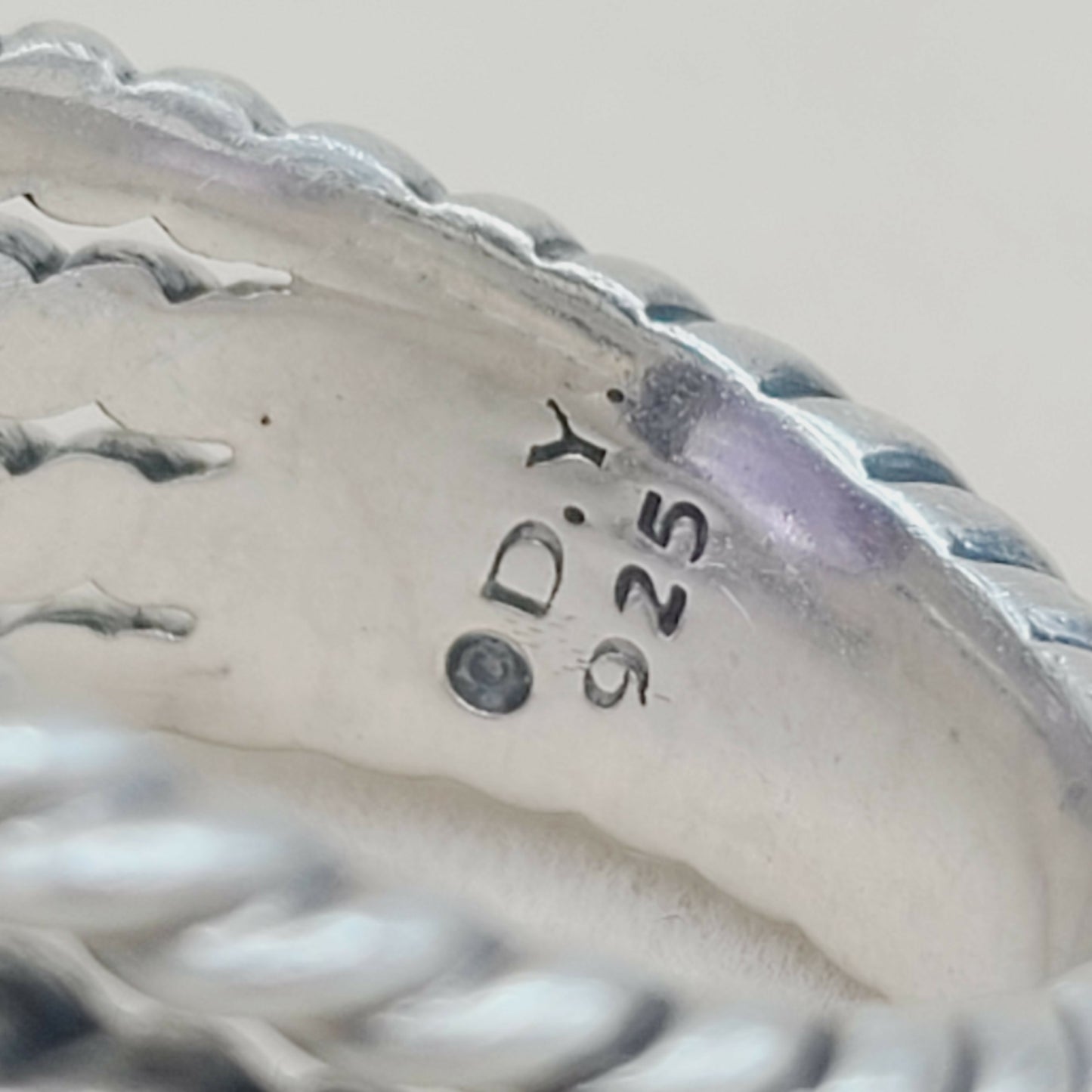    David Yurman Wheaton Ring 16x12 Amethyst & Diamonds