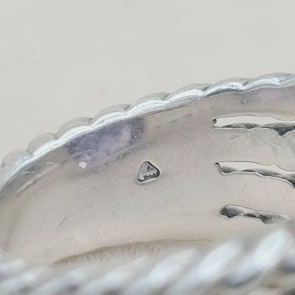    David Yurman Wheaton Ring 16x12 Amethyst & Diamonds