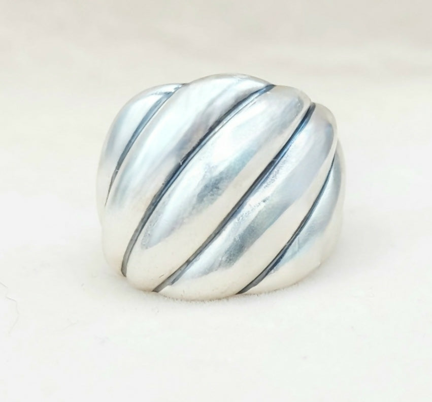    David Yurman Wide Hampton Cable Ring