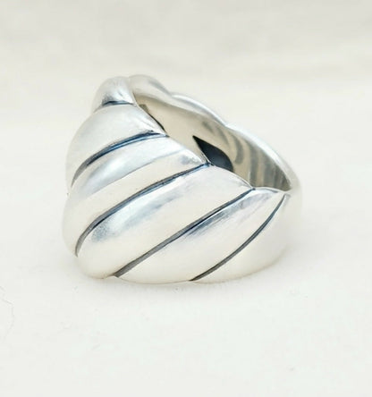    David Yurman Wide Hampton Cable Ring