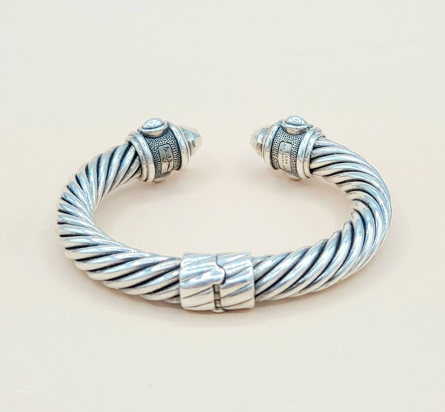    David Yurman 10mm Renaissance Sterling Silver Bracelet