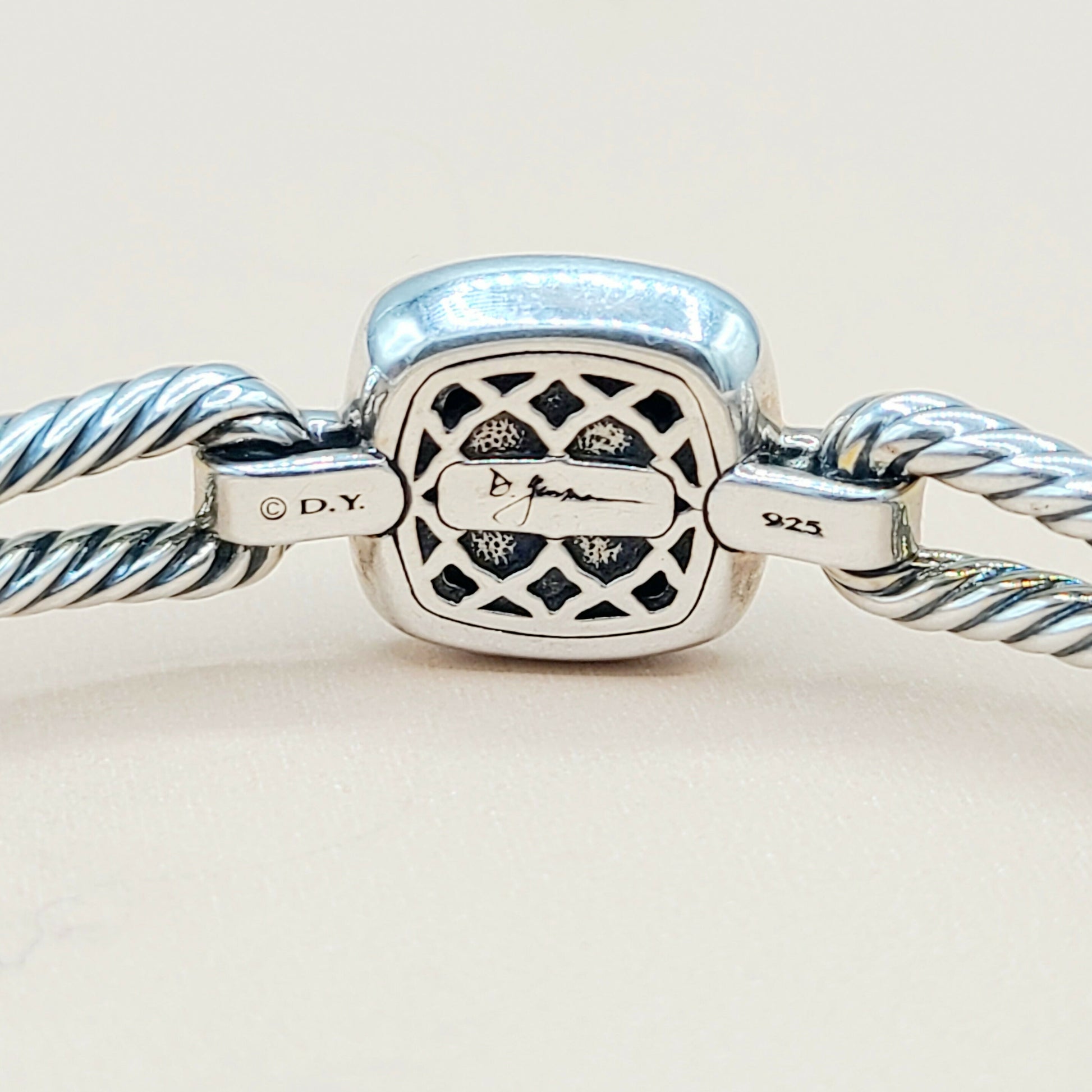    David Yurman Albion Black Diamond Bracelet