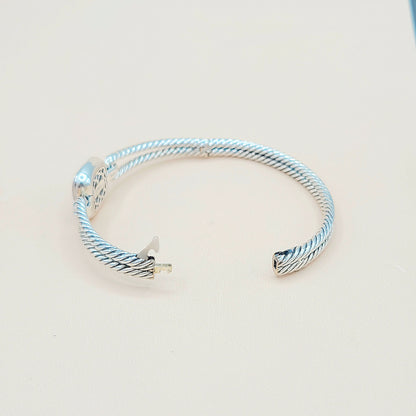    David Yurman Albion Black Orchid Diamond Bracelet