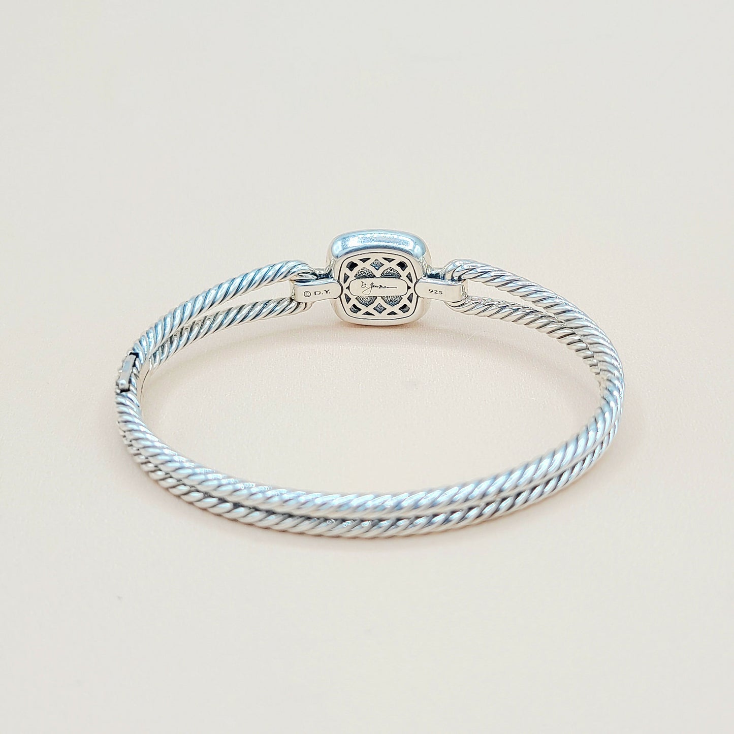    David Yurman Albion Black Orchid Diamond Bracelet
