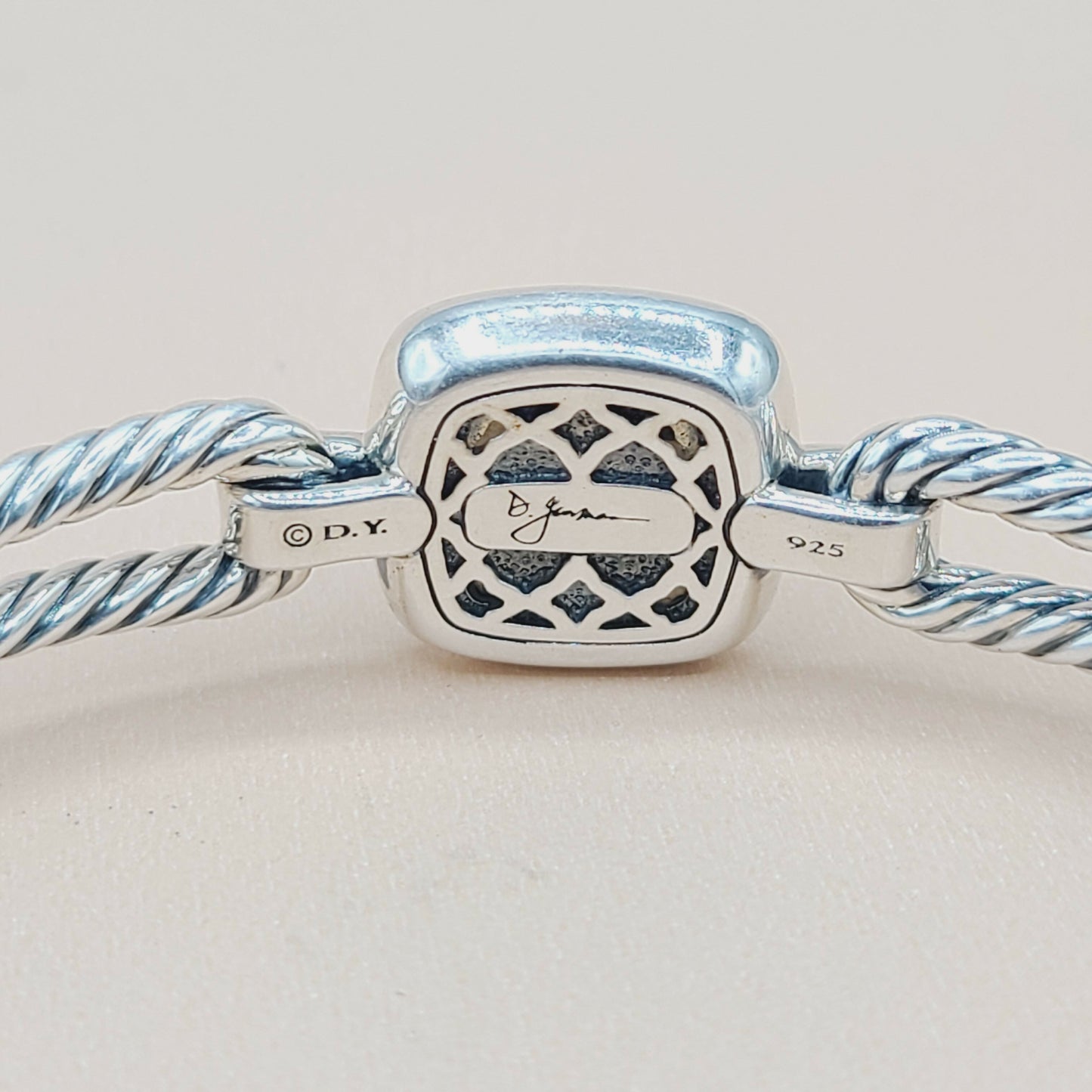   David Yurman Albion Labradorite Diamond Bracelet