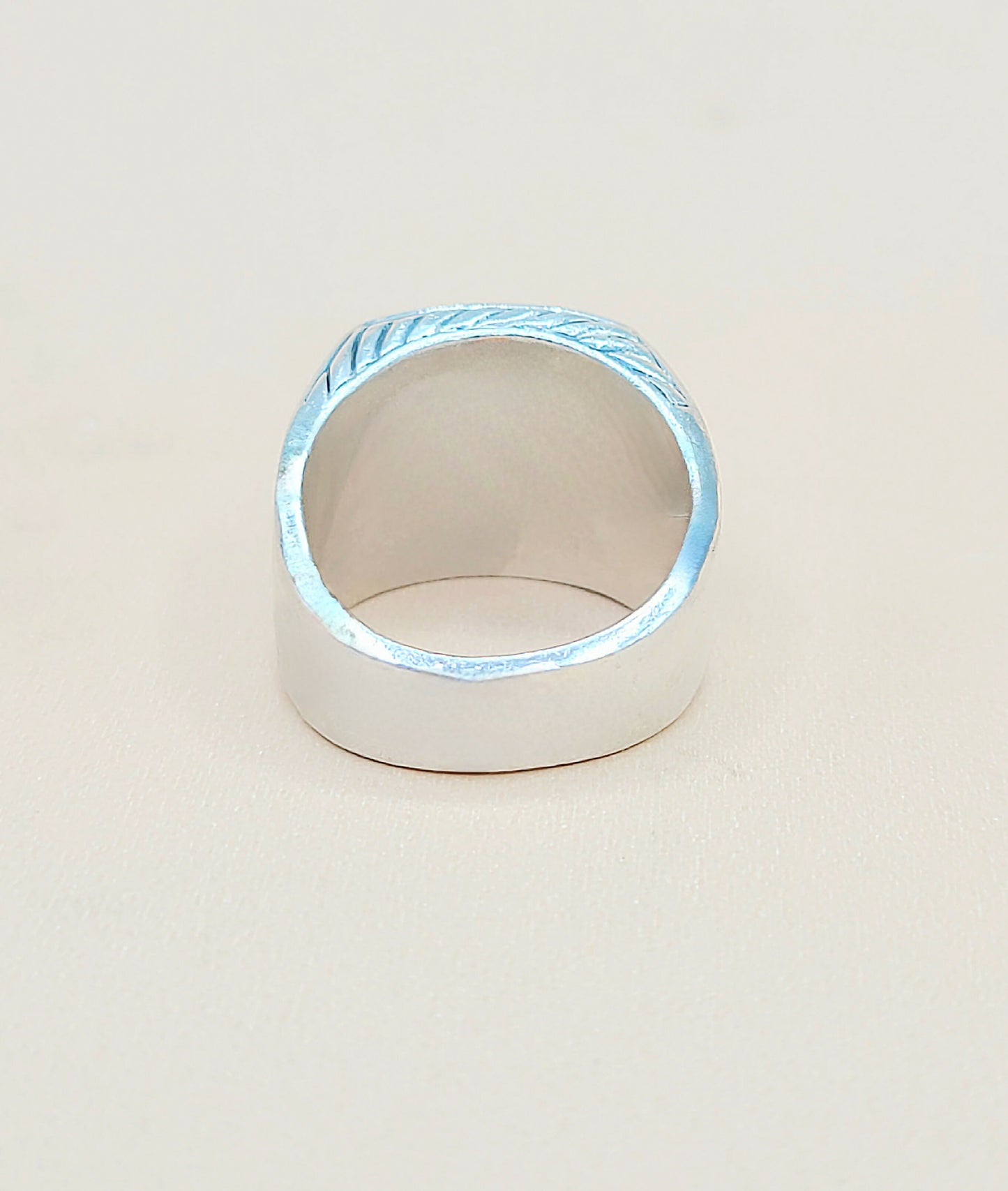    David Yurman Black Diamond Signet Ring