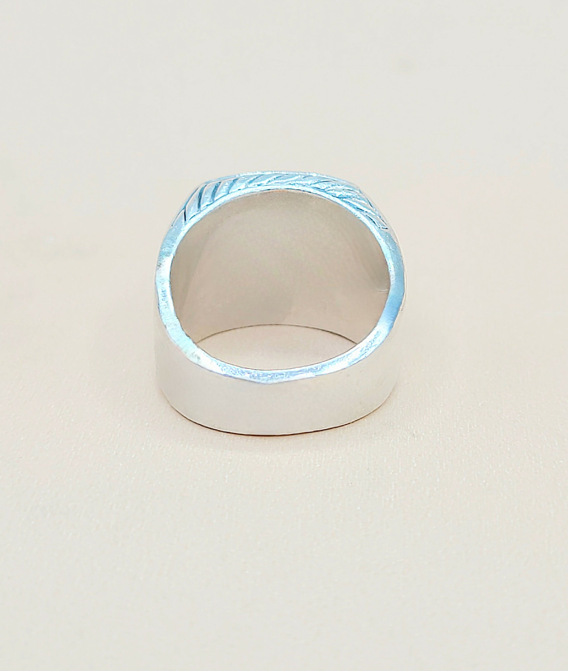    David Yurman Black Diamond Signet Ring