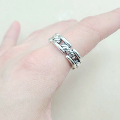    David Yurman Chairman Link Band Ring