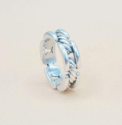    David Yurman Chairman Link Band Ring