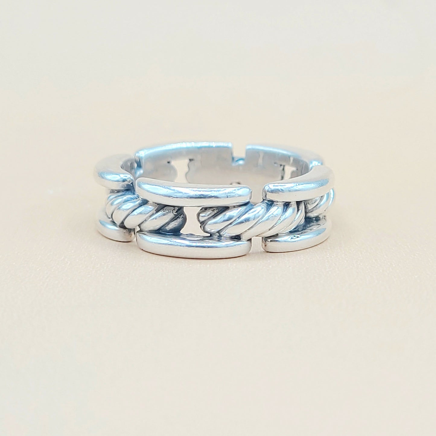    David Yurman Chairman Link Band Ring
