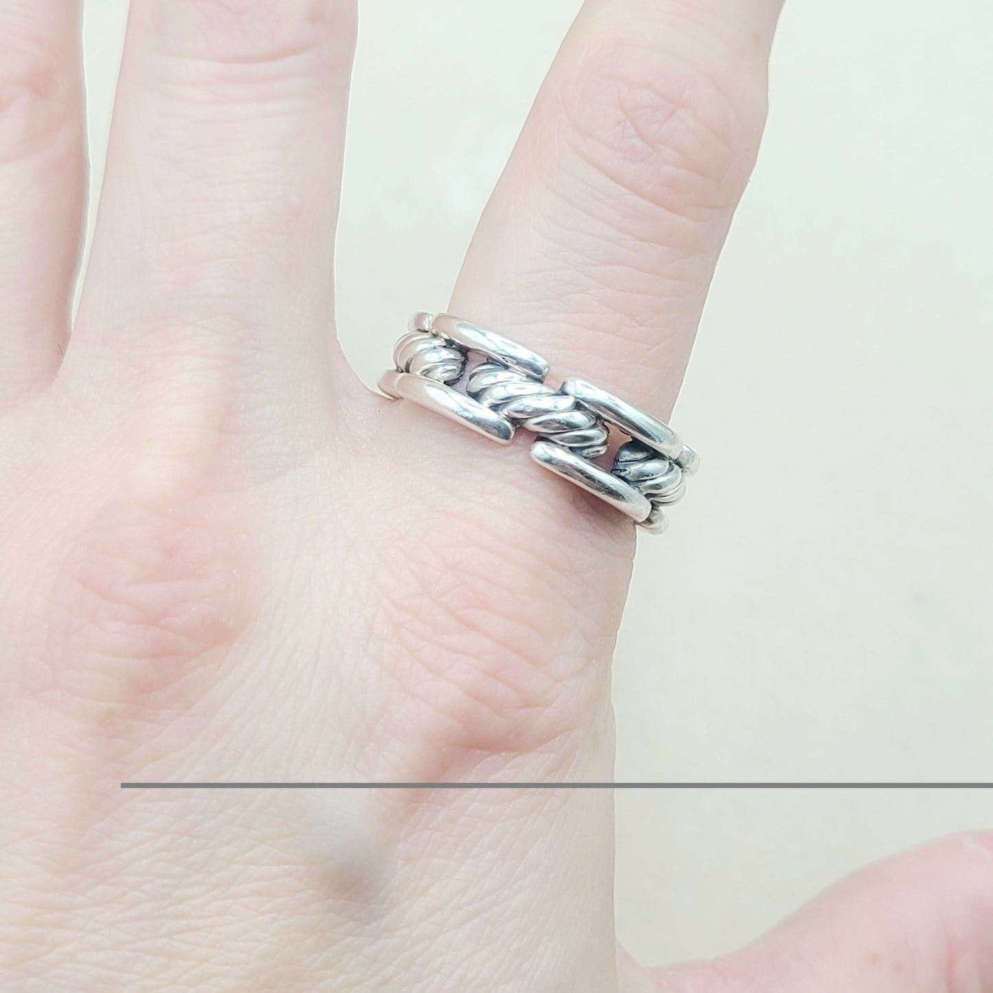    David Yurman Chairman Link Band Ring
