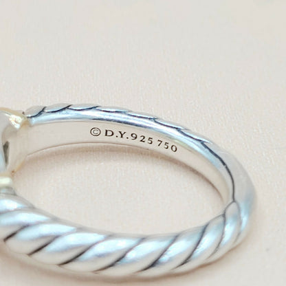    David Yurman Novella Peridot Gold Ring