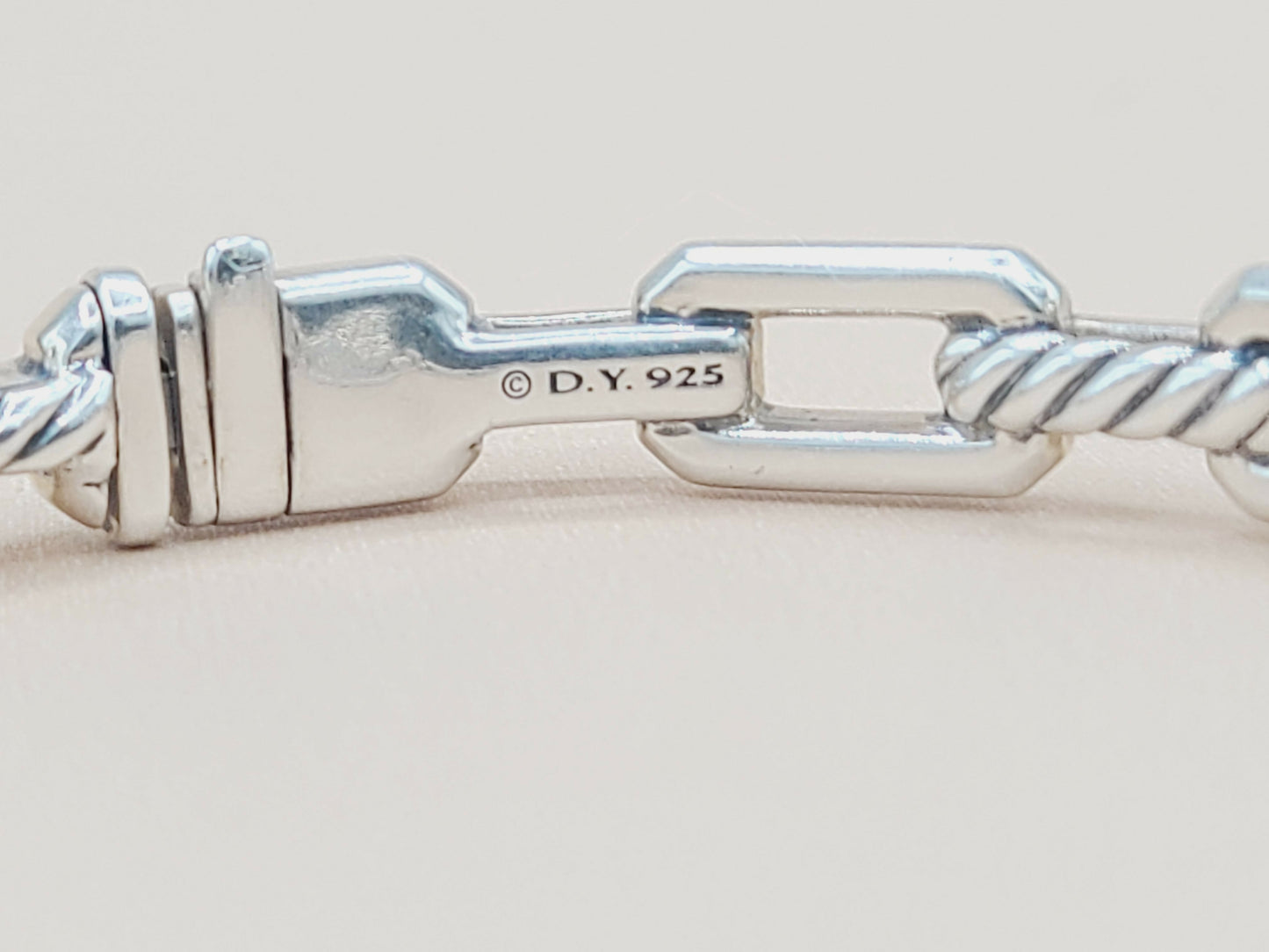    David Yurman Stax Link Diamond Bracelet