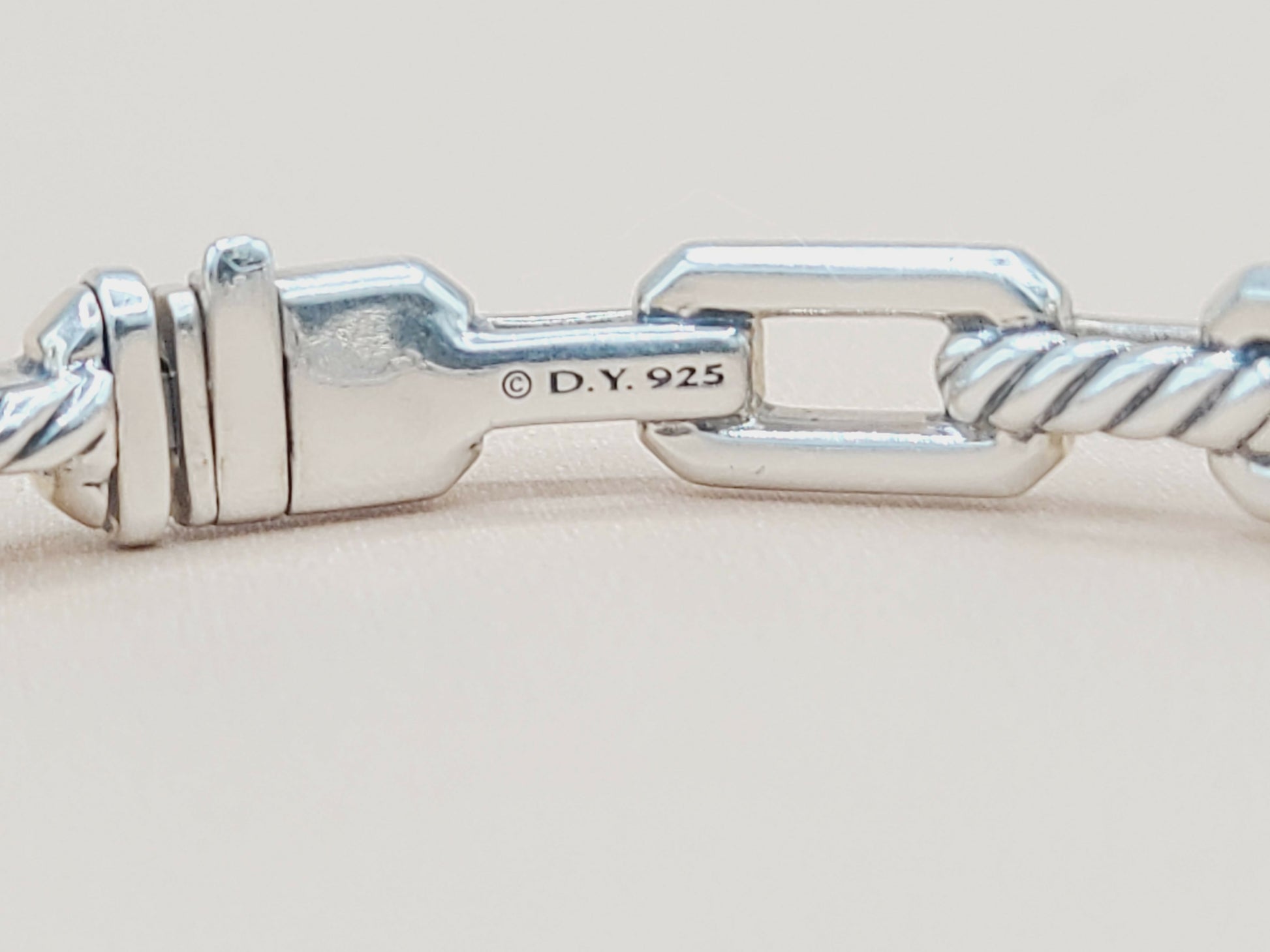    David Yurman Stax Link Diamond Bracelet
