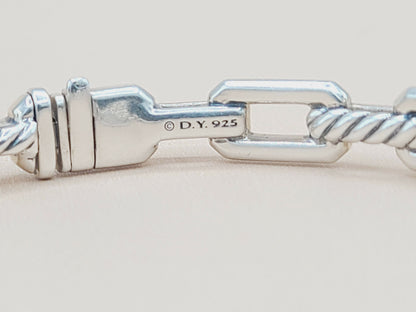    David Yurman Stax Link Diamond Bracelet