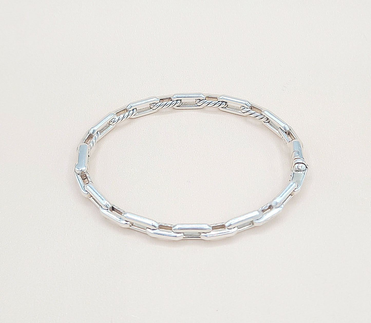    David Yurman Stax Link Diamond Bracelet