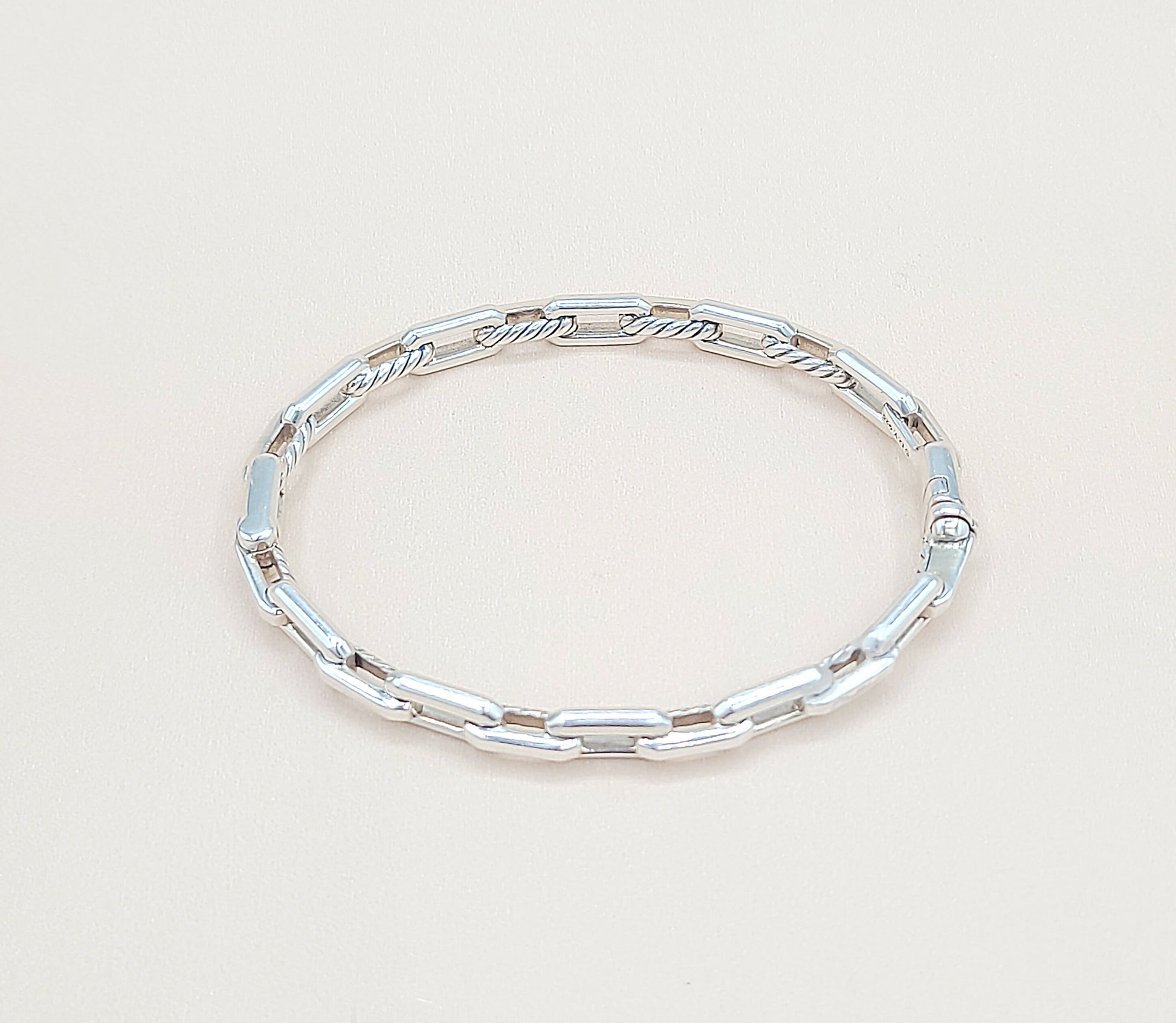    David Yurman Stax Link Diamond Bracelet