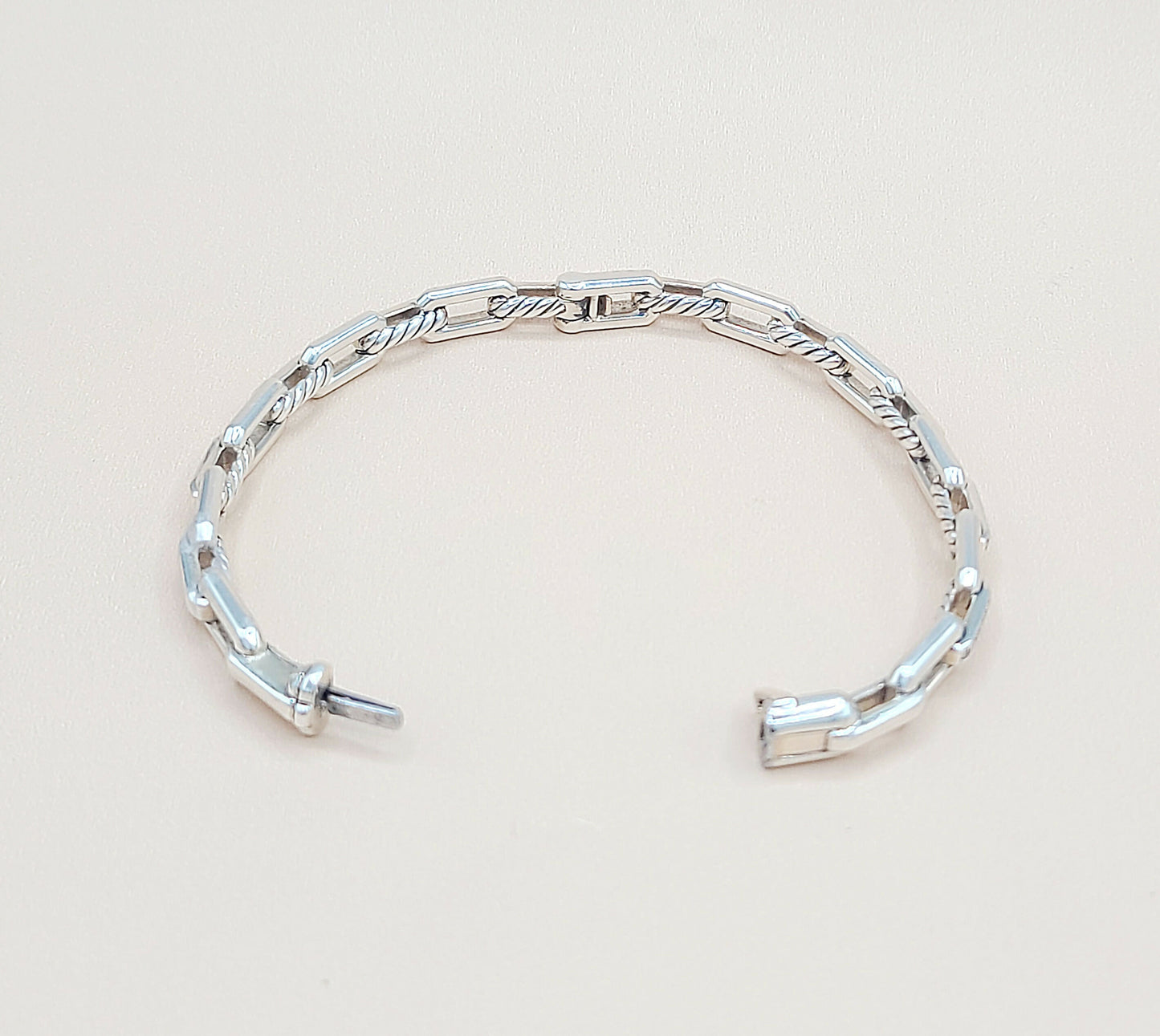    David Yurman Stax Link Diamond Bracelet