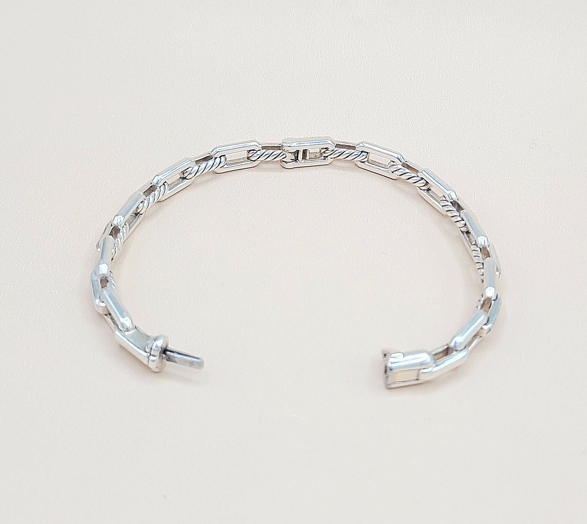    David Yurman Stax Link Diamond Bracelet