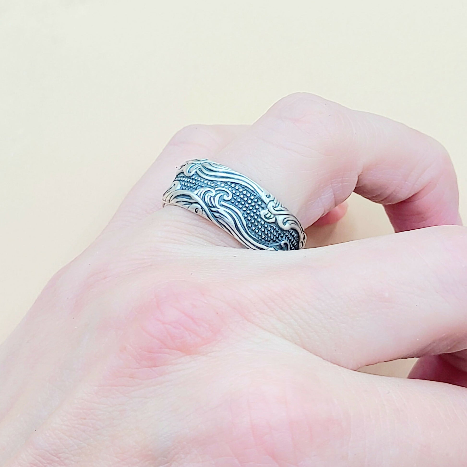    David Yurman-Waves-Band Ring 10mm