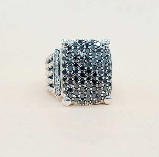    David Yurman Wheaton 20×16 Diamond Ring