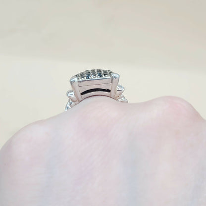    David Yurman Wheaton 20×16 Diamond Ring