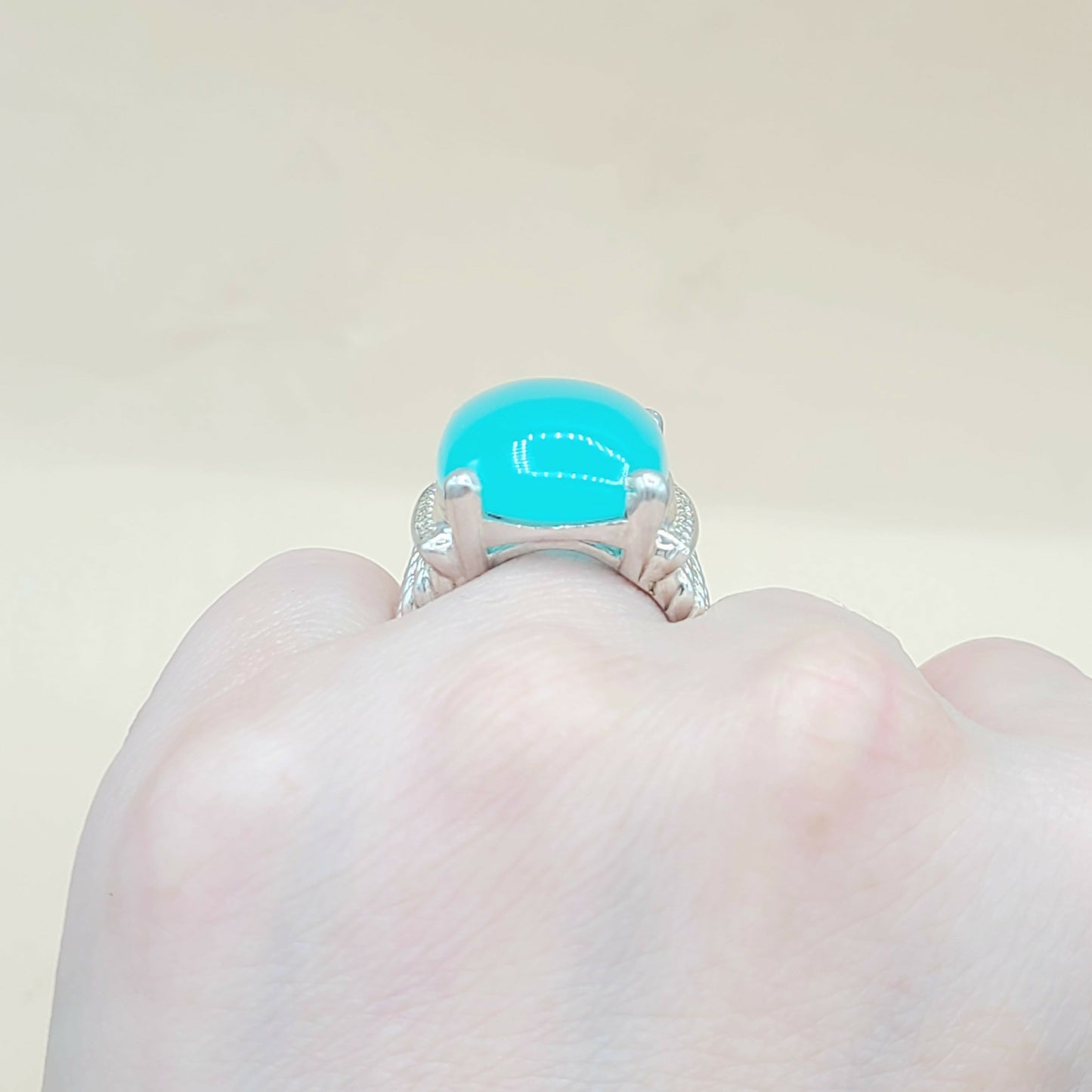    David-Yurman-Wheaton-20x15-Aqua Chalcedony-Diamond-Ring
