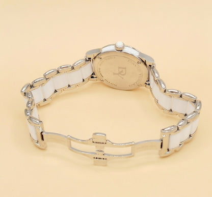    David Yurman Classic Quartz Watch – Ceramic & Diamond Bezel