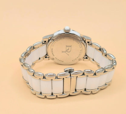    David Yurman Classic Quartz Watch – Ceramic & Diamond Bezel